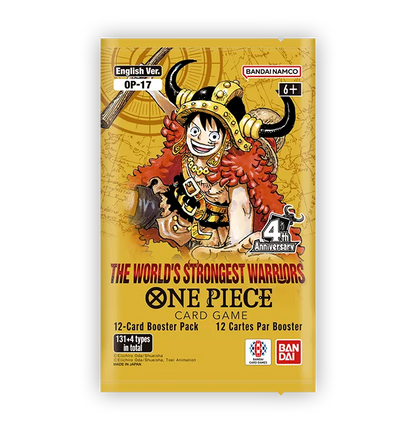 One Piece OP17 The World Strongest Warriors Booster Box (ENG)