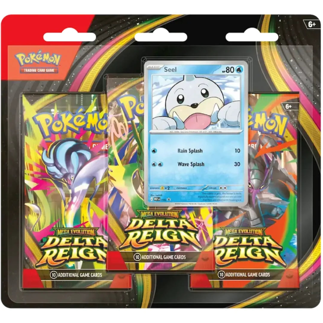 Pokémon Delta Reign 3 Pack Blister Seel
