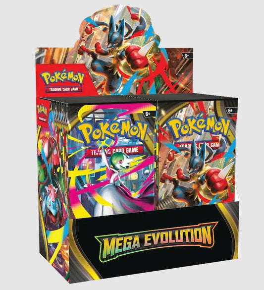 Pokémon Mega Evolution Booster Box [Pre-Order] Beschikbaar vanaf 26-9-2025