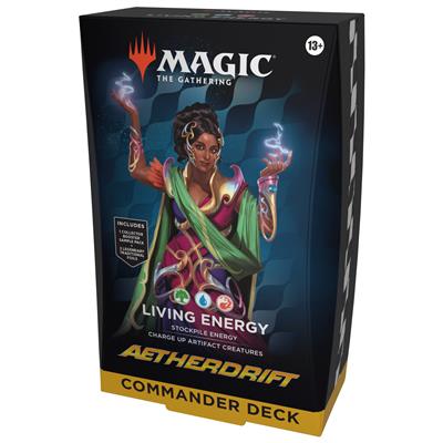 Magic the Gathering - Aetherdrift Commander Deck: Living Energy