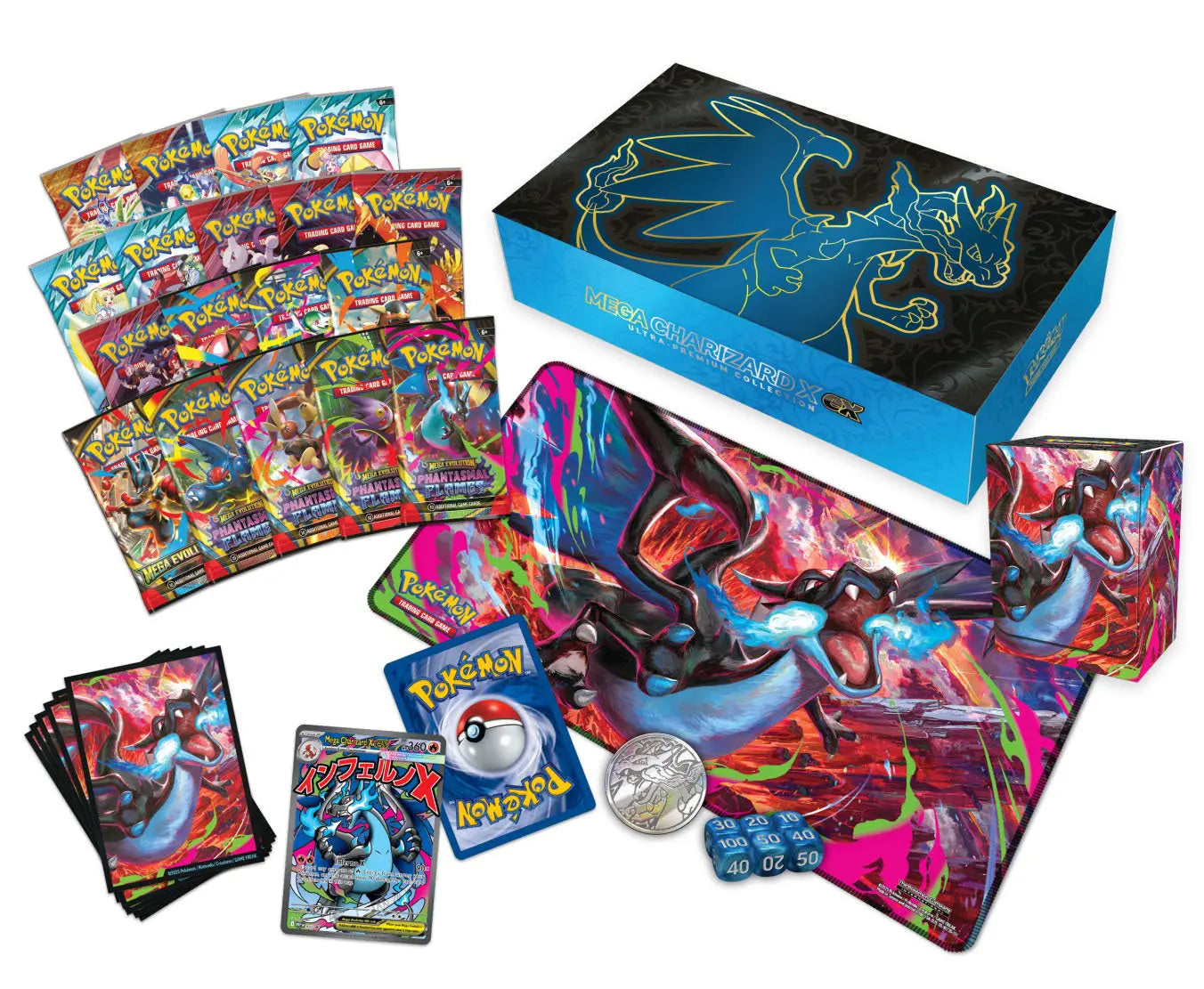 Pokémon Mega Charizard X ex Ultra Premium Collection [Pre-Order] Beschikbaar vanaf 14-11-2025