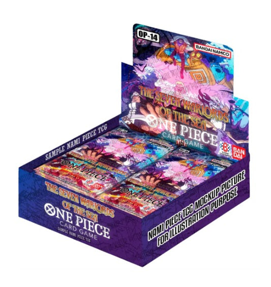 One Piece OP14 Seven Warlords Of The Sea Booster Box (ENG) [Pre-Order] beschikbaar vanaf 16-1-2026