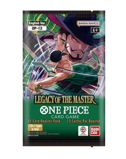 One Piece OP12 Legacy Of The Master Booster Pack (ENG) [Pre-Order] beschikbaar vanaf 22-8-2025