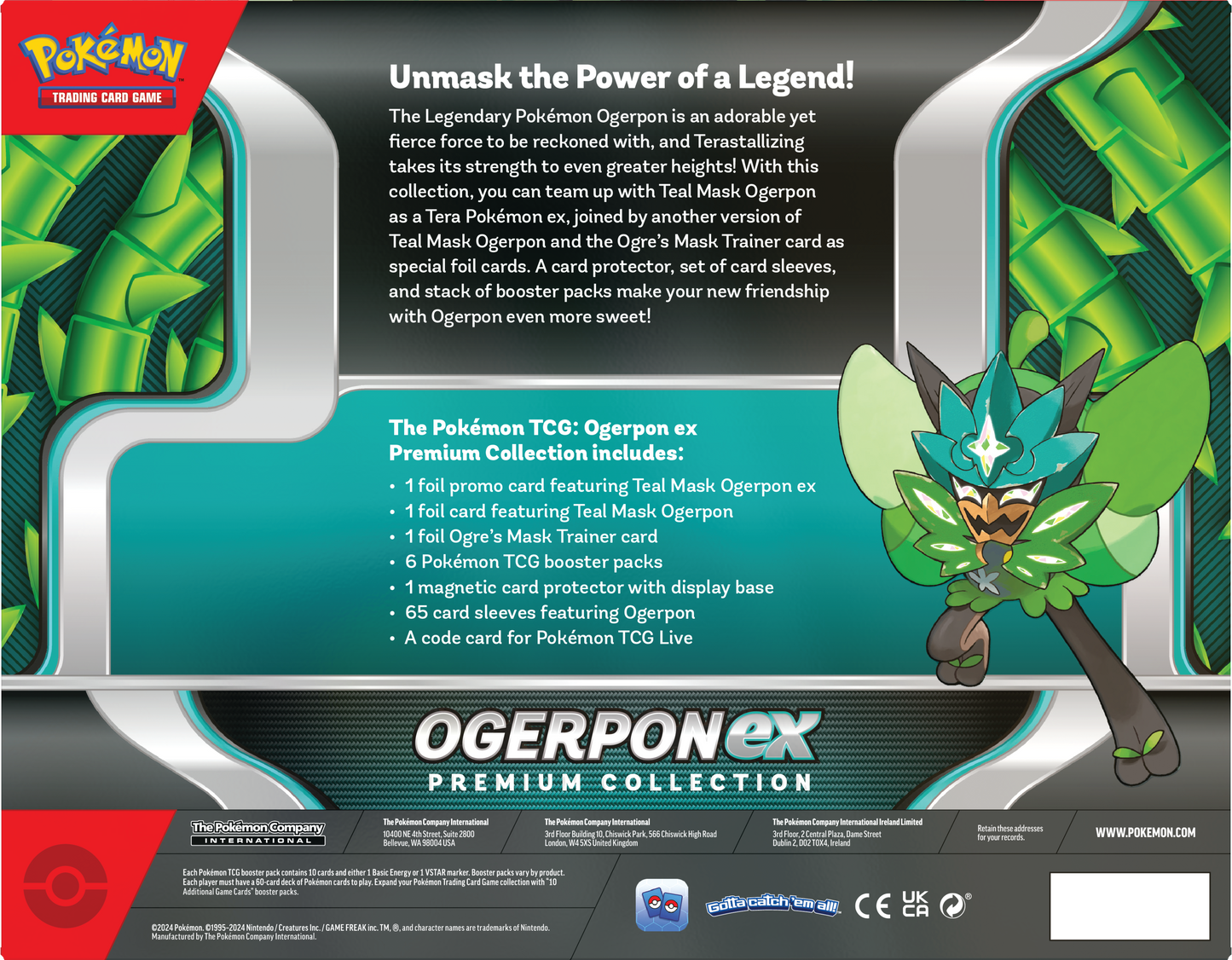 Pokémon Ogerpon ex Premium Collection