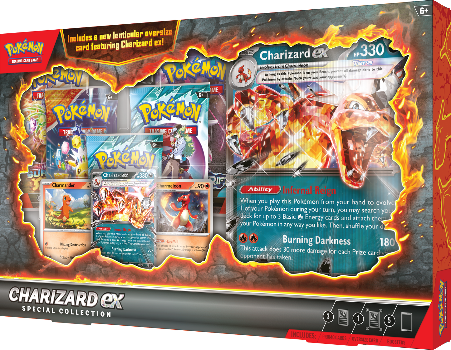 Pokémon Charizard ex Special Collection [Pre-Order] Beschikbaar vanaf “uitgesteld door Pokémon, tzt nieuwe datum bekend”