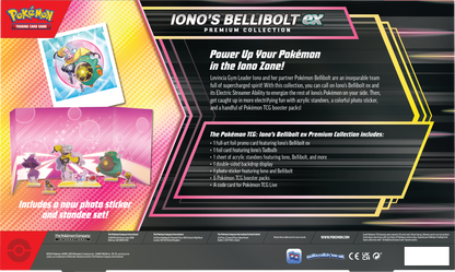 Pokémon Iono's Bellibolt ex Premium Collection [Pre-Order] Beschikbaar vanaf 27-4-2025