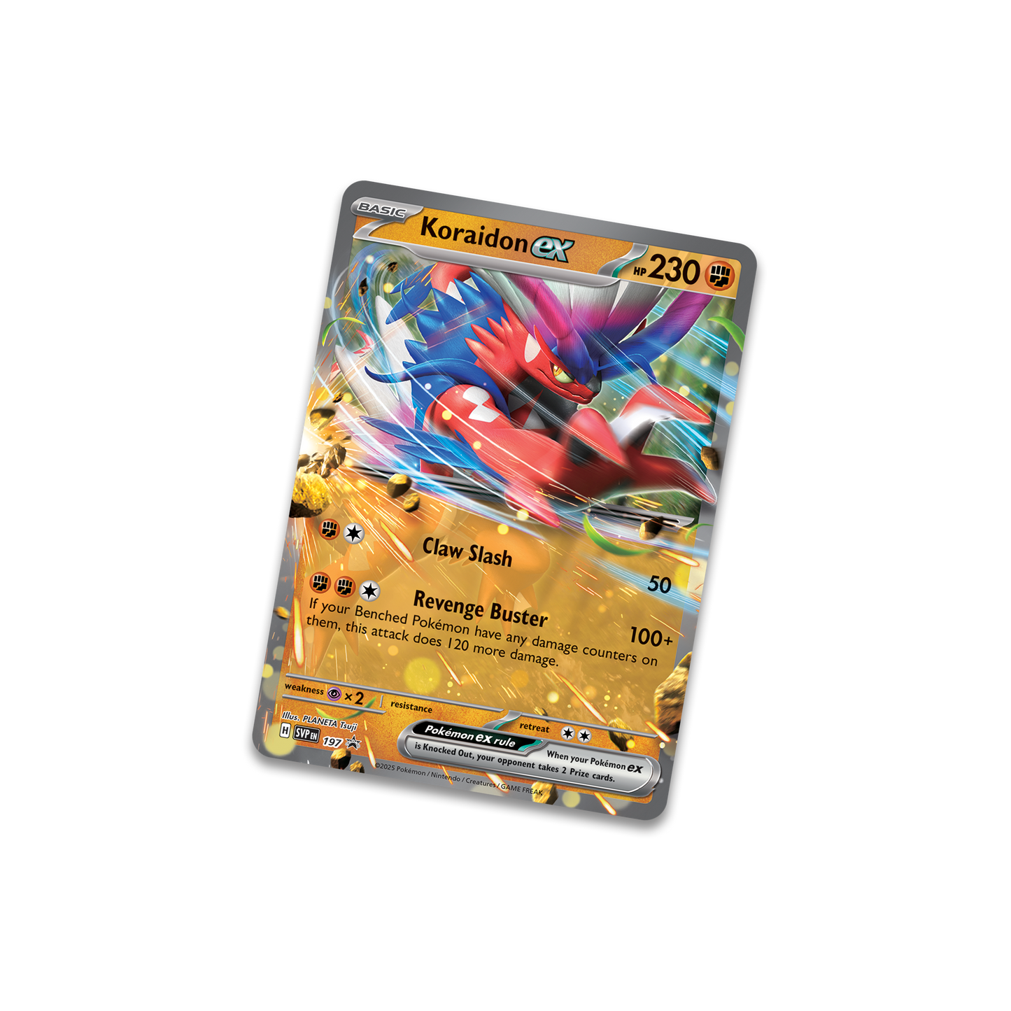 Pokémon Slashing Legends ex Tin - Koraidon