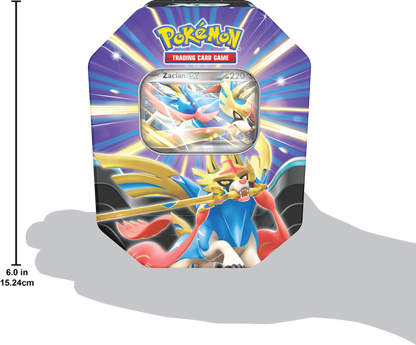 Pokémon Slashing Legends ex Tin - Zacian [Pre-Order] Beschikbaar vanaf 16-5-2025