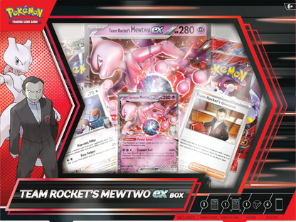 Pokémon Team Rocket's Mewtwo ex Box