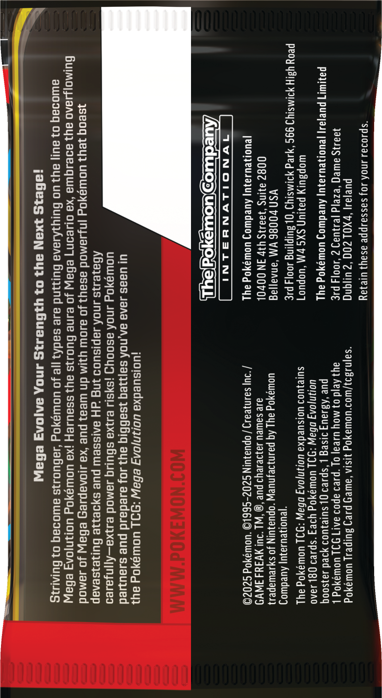 Pokémon Mega Evolution Booster Box [Pre-Order] Beschikbaar vanaf 26-9-2025