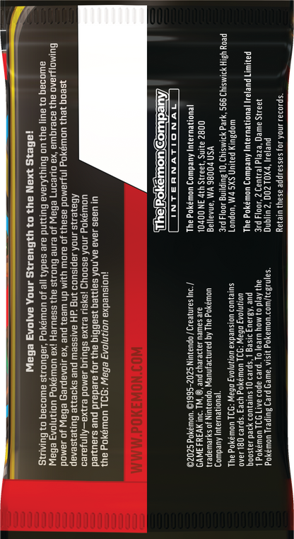 Pokémon Mega Evolution Booster Box [Pre-Order] Beschikbaar vanaf 26-9-2025