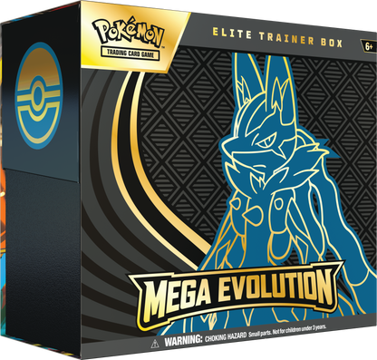 Pokémon Mega Evolution Elite Trainer Box – Lucario [Pre-Order] Beschikbaar vanaf 26-9-2025