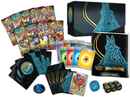 Pokémon Mega Evolution Elite Trainer Box – Lucario [Pre-Order] Beschikbaar vanaf 26-9-2025