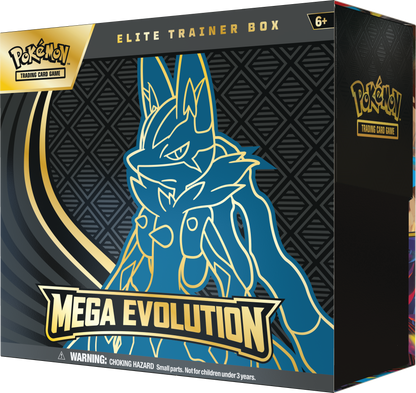 Pokémon Mega Evolution Elite Trainer Box – Lucario [Pre-Order] Beschikbaar vanaf 26-9-2025