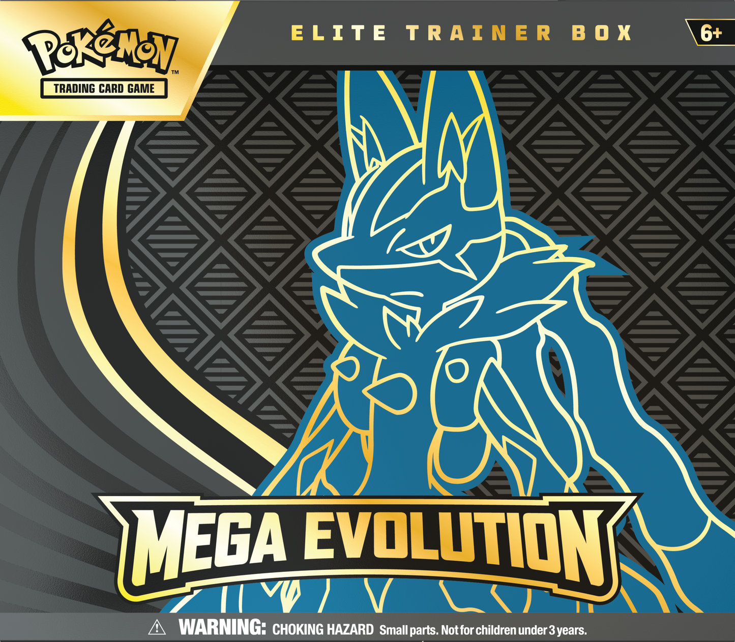 Pokémon Mega Evolution Elite Trainer Box – Lucario [Pre-Order] Beschikbaar vanaf 26-9-2025