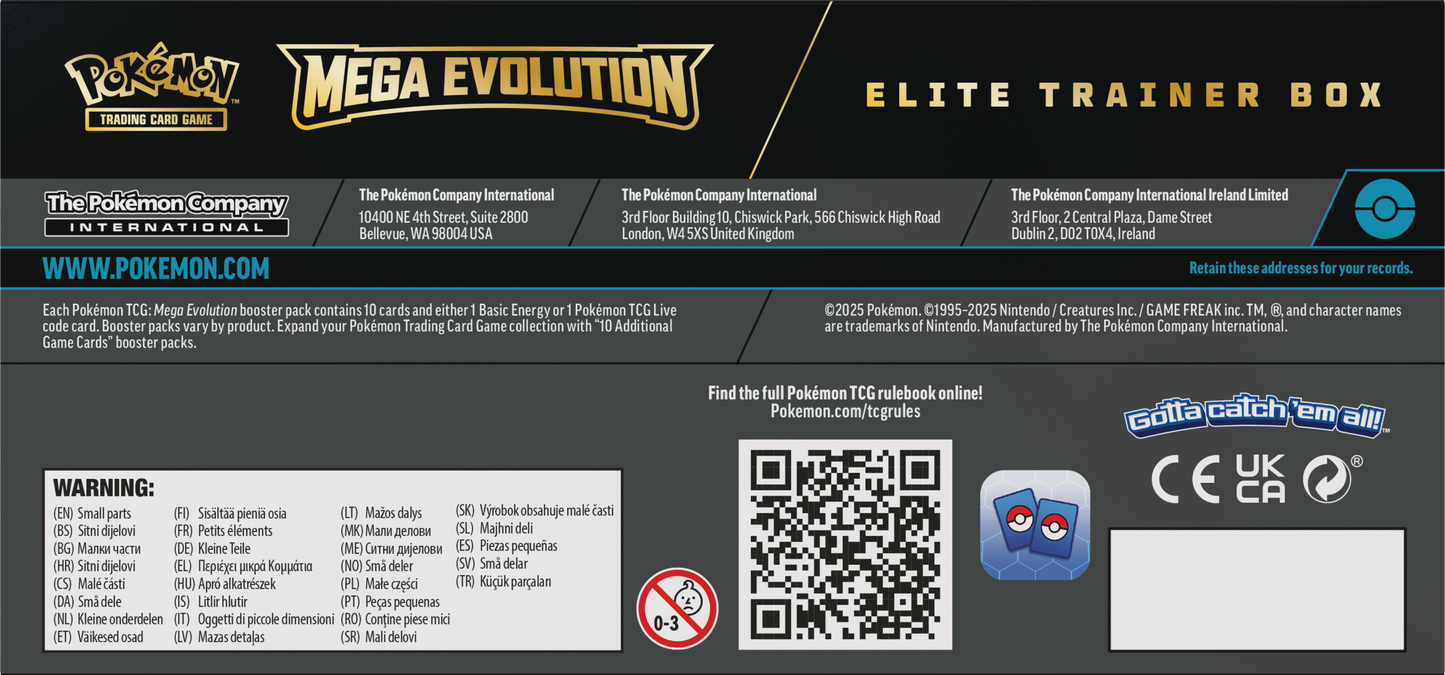 Pokémon Mega Evolution Elite Trainer Box – Gardevoir [Pre-Order] Beschikbaar vanaf 26-9-2025