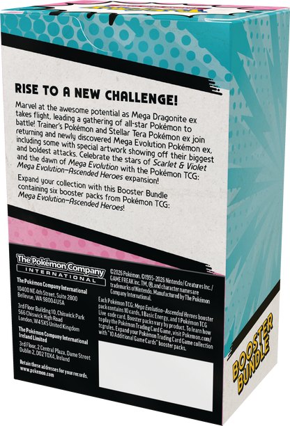 Pokémon Ascended Heroes Booster Bundle