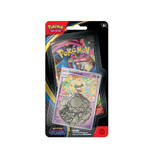 Pokémon Phantasmal Flames Checklane Blister Whimsicott [Pre-Order] Beschikbaar vanaf 14-11-2025
