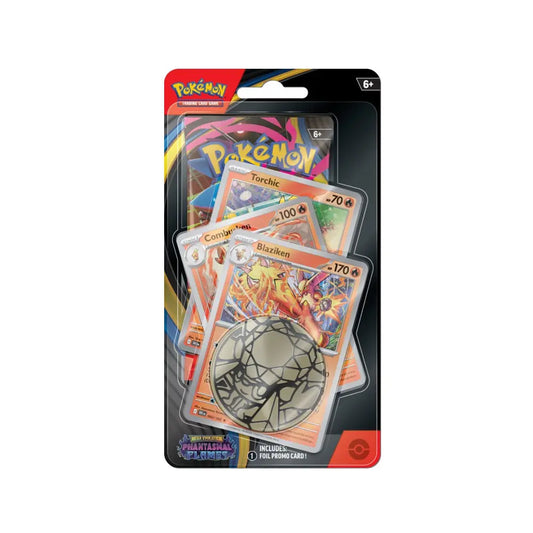 Pokémon Phantasmal Flames Premium Checklane Blister Blaziken [Pre-Order] Beschikbaar vanaf 14-11-2025