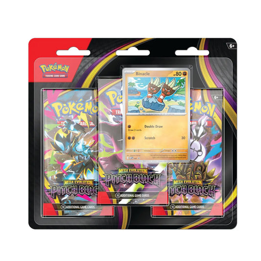 Pokémon Pitch Black 3 Pack Blister Binacle