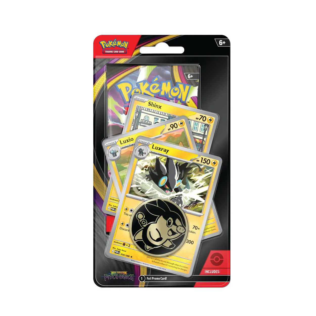 Pokémon Pitch Black Premium Checklane Blister Luxray