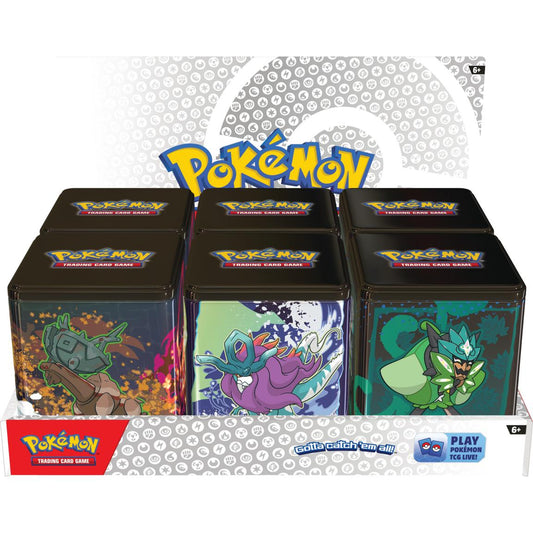 Pokémon Stacking Tin Case (6 tins) 2025
