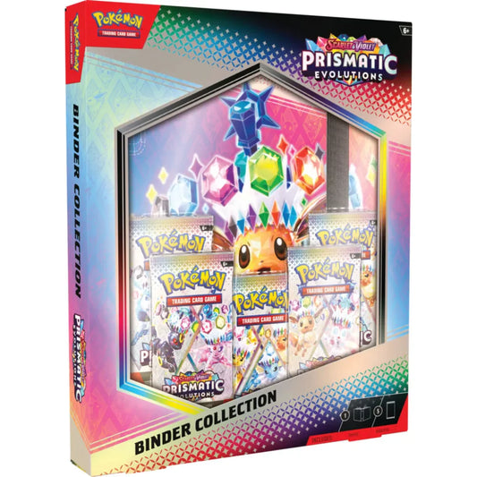 Pokémon Prismatic Evolutions Binder Collection Box