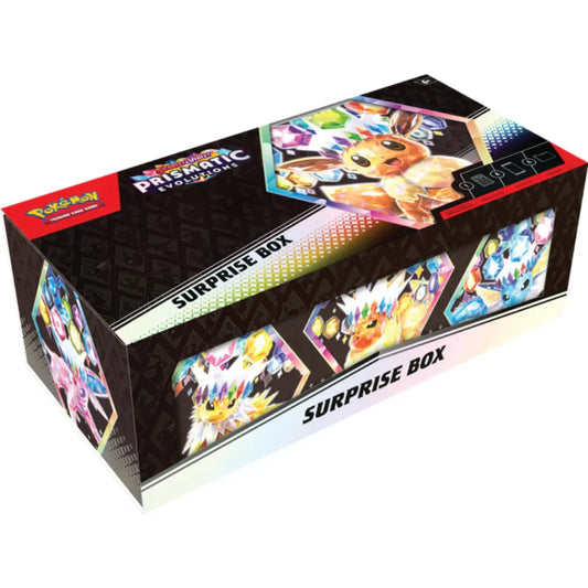 Pokémon Prismatic Evolutions Evolutions Surprise Box