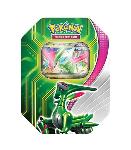 Pokémon Paradox Clash EX Tin Iron Leaves ex