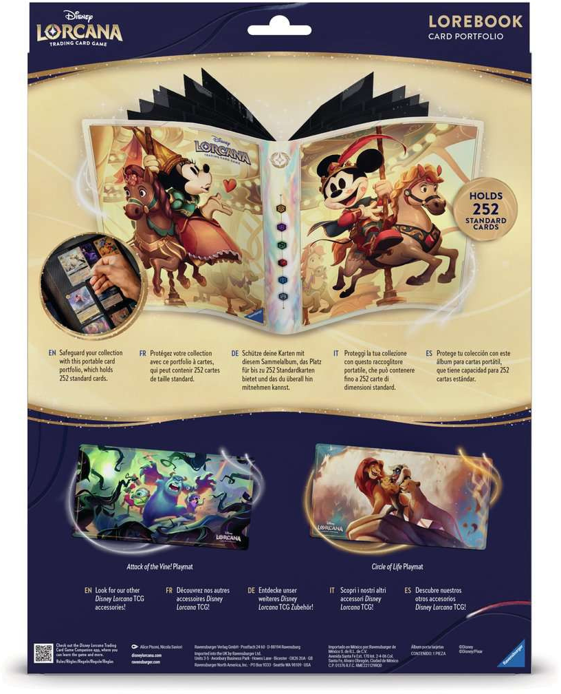 Disney Lorcana 9-Pocket binder  Iconic Mickey & Minnie