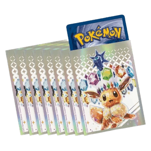 Pokemon Prismatic Evolutions Stellar Tera Eevee Sleeves (65 Stuks)