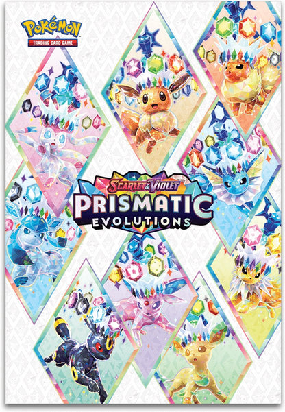 Pokémon Prismatic Evolutions Poster Collection