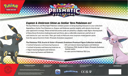 Pokémon Prismatic Evolutions Figure Collection [Pre-Order] Beschikbaar vanaf 26-9-2025