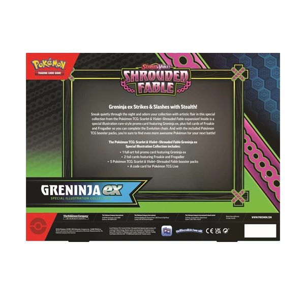 Pokémon Shrouded Fable Special Illustration Collection Greninja EX