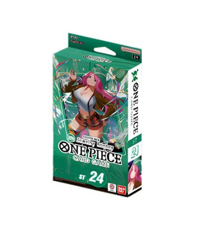 One Piece Starter Deck ST24 Green Jewelry Bonny (ENG) [Pre-Order] beschikbaar vanaf 6-6-2025