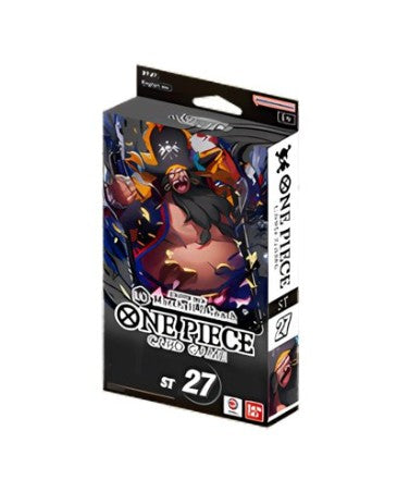 One Piece Starter Deck ST27 Black Marshall D Teach (ENG) [Pre-Order] beschikbaar vanaf 6-6-2025