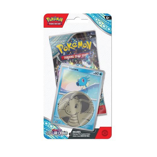 Pokemon Stellar Crown Checklane Blister Horsea