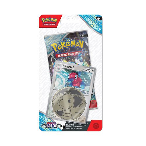 Pokemon Stellar Crown Checklane Blister Porygon2