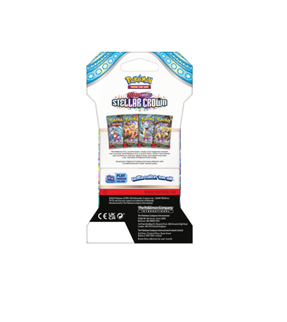 Pokémon Stellar Crown Sleeved Booster Pack