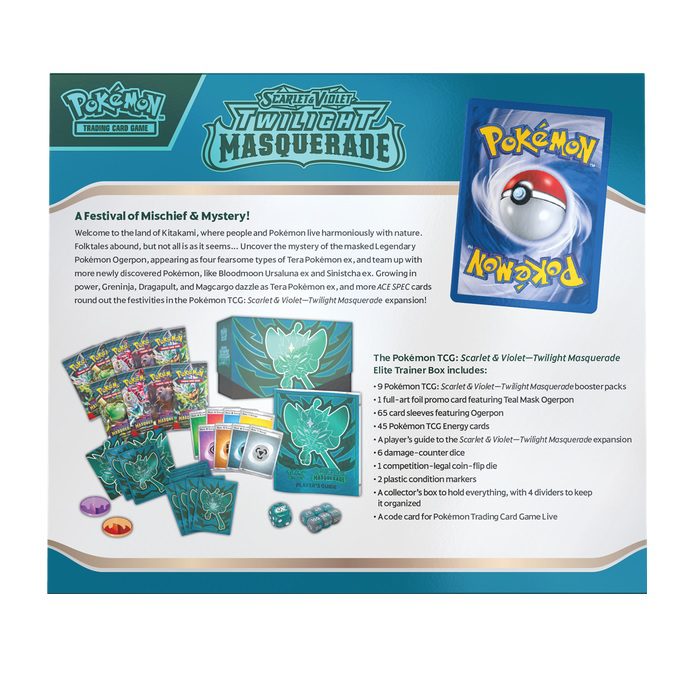 Pokémon Twilight Masquerade Elite Trainer Box