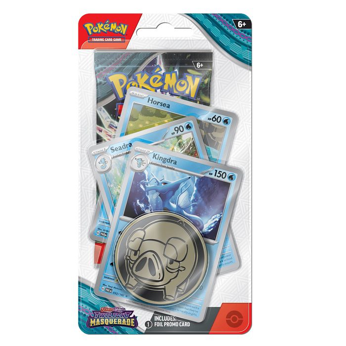 Pokémon Twilight Masquerade Premium Checklane Blister Kingdra