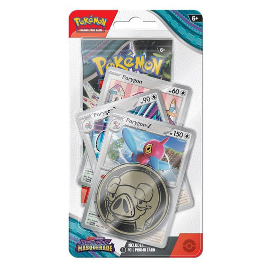 Pokémon Twilight Masquerade Premium Checklane Blister Porygon-Z