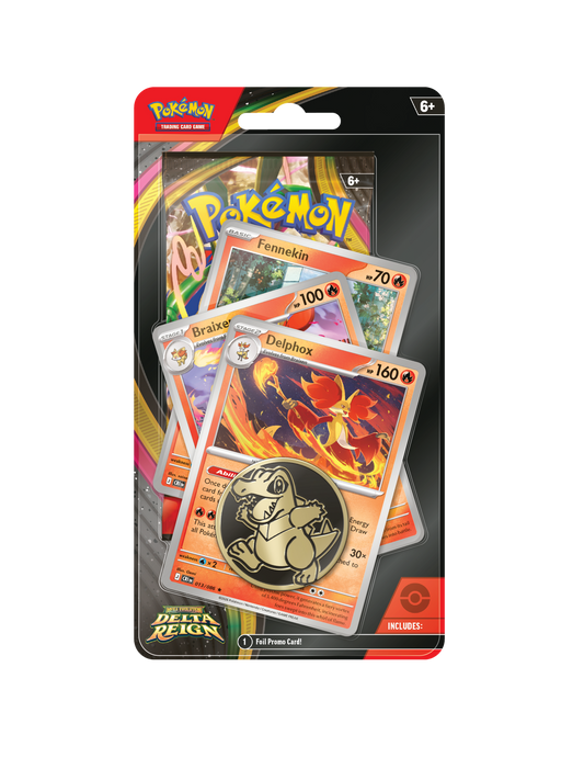 Pokémon Delta Reign Checklane Blister Delphox
