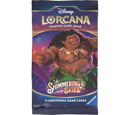 Disney Lorcana Shimmering Skies - Booster Box Case (4 Boxen) Set 6