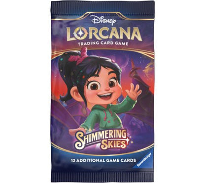 Disney Lorcana Shimmering Skies - Booster Box Case (4 Boxen) Set 6