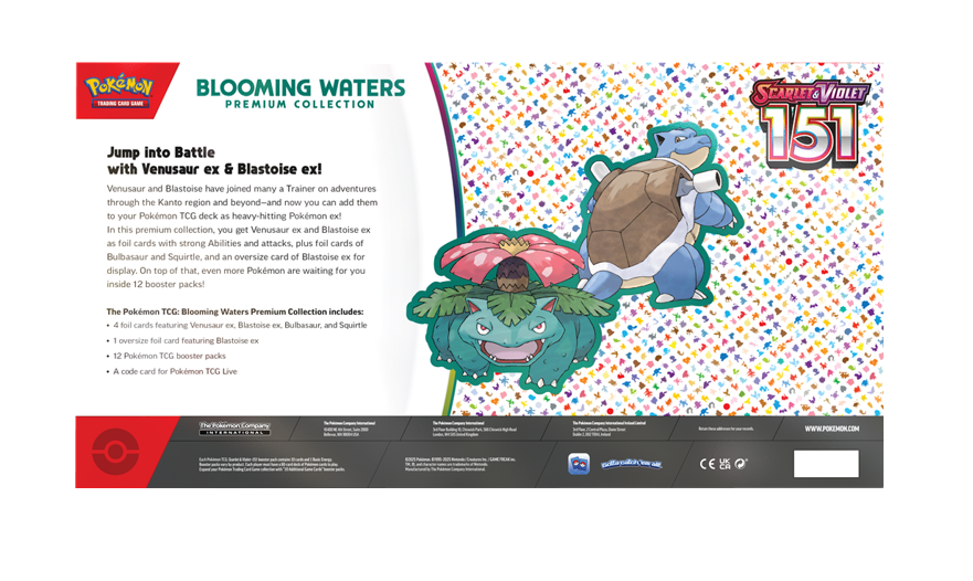 Pokémon Blooming Waters Premium Collection