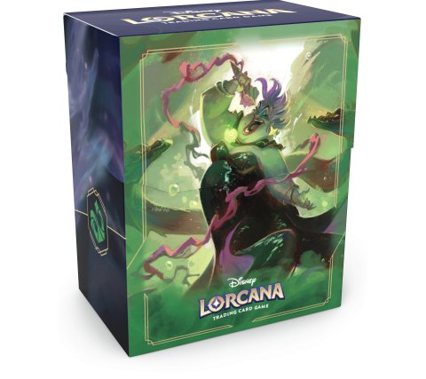 Disney Lorcana Archazia’s Island 80 Card Deckbox Ursula