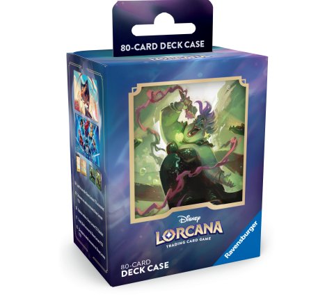 Disney Lorcana Archazia’s Island 80 Card Deckbox Ursula