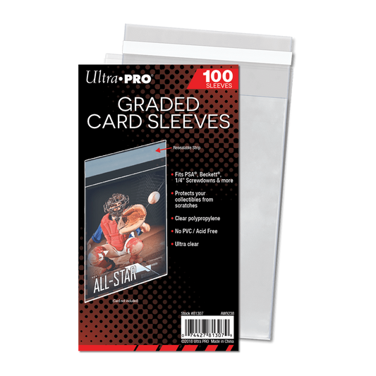 Ultra Pro Graded card sleeves resealable (100)