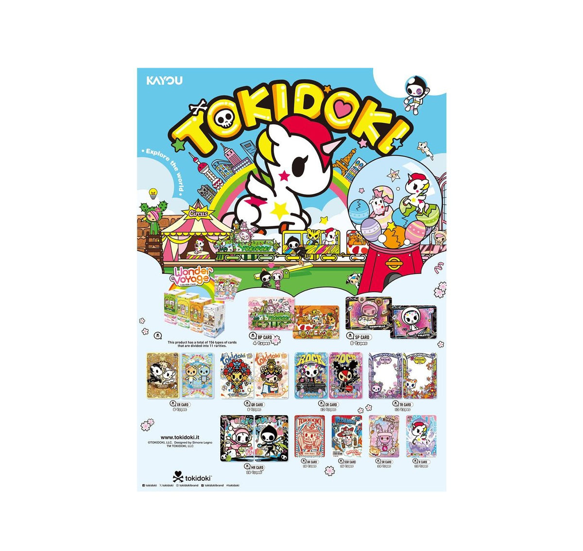 Tokidoki Wonder Voyage Roaming Edition Booster Box